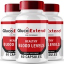 Gluco Extend Capsules, GlucoExtend Support Formula Supplement Pillen - Maximale sterkte, Gluco Extend Health & Wellness Alle natuurlijke Formule, Officiële GlucoExtend Health Capsules Beoordelingen (3 Pack)