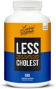 LEVEND VITAMINE CO. Minder Cholesterol - Balanced Cholesterol & Circulatory Health - Statin Free - Red Yeast Rice - Bergamot - Resveratrol - CoQ10 - Gluten, zuivel, sojavrije - 180 Vegan Capsules