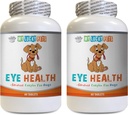 Hondenoog Supplement - Hondenoog Gezondheid - Geavanceerde Formule - Voordelen Visie - Immuun Ondersteuning - Honden Vitamine Hart - 2 Flessen (120 Treats)