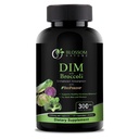 DIM Supplement 300mg met Broccoli 200mg BioPerine 10mg-Hormone en Estrogeen Balance voor vrouwen & Men,Menopause Relief,PCOS & PMS Ondersteuning,Hormonal Acne Treatment-120 Caps,Diindolylmethaan 150mg per cap