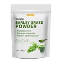 Gerst Grassap Poeder 13 oz - 100% Pure Tarwegras Poeder, Ondersteunt Cardiovasculaire, Lever en spijsverteringsfunctie, Vegan, Geen Maltodextrine & Sugar.