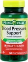 Spring Valley Blood Pressure Support, Heart Health, 60 capsules