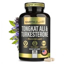 Turkesterone Tongkat Ali voor mannen en vrouwen 2 in 1 natuurlijke testosteron ondersteuning voor energie en fitness - hoge potentie Turkesterone supplement voor mannen met Tongkat Ali 