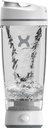 Promixx Original Shaker Bottle - Batterij aangedreven voor gladde eiwit Shakes - BPA Free, 20oz Cup (White)