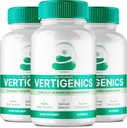 Vertigenics Hersensupplementen voor Geheugen en Focus Capsules, Vertigenics Advanced Formula Brain Health Support - Maximale sterkte Nootropics Verti Genics Alle Natuurlijke Ondersteuning Beoordelingen (3 Pack)