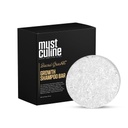 Baard Shampoo Bar, 1 pakket, ongeparfumeerd, Ondersteunt Baardgroei en voeding, Mustache Roots, voor mannen
