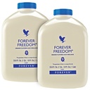 Forever Living - Forever Freedom - Joint Support with Aloë Vera, Glucosamine and Chondroitin - Orange Flavor - Gluten-Free - 33,8 fl oz (2-Pack)