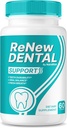 Renew Dental Support Pillen, Renew Dental Capsules, Advanced Formula for Oral Health, Renew Dental Supplement for Teeth and Gums Wellness, Renew Dental Reviews (60 Capsules)