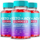 (3 Pack) Keto ACV Gummies Geavanceerd gewichtsverlies, ACV Keto Gummies voor gewichtsverlies Vrouwen Mannen Keto + 1000MG Apple Cider Vinegar Advanced Fat Burn Dietary Support Gummy Supplement Formule (180 Gummies)