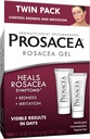 Prosacea - Medicated Rosacea Treatment for Face - Heals Rosacea Symptoms of Redness, Pimples and Irritation - Fragrance Free - Twin Pack - Two 0.75oz Tubes (1.5oz Total)