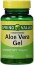 Aloë Vera Gel 25 mg, Geconcentreerd Extract, 50 Softgels