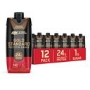 Optimale Voeding Goud Standaard Proteïne Shake, 24g Proteïne, Klaar om eiwit Dranken, Chocolade, 11 Fl Oz, 12 Tellen (verpakking van 1) (Verpakking mei Vary)