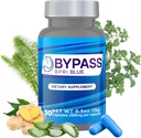 YERBERO Bypass BPRI Blue - Next Step in The BPRI Series - 30 Caps - Met Aloë Vera, Ginger, Sarsaparilla Root, Green Tea, Dandelion, Horsetail, en Meer - 500mg per capsule.