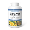Omega Factors by Natural Factors, Ultra Prim Evening Primrose Oil, bevordert de gezondheid van vrouwen en mensen met Omega-6 GLA, 240 softgels (240 porties)