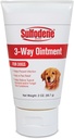 Sulfodene Hondenwond Care 3-Way Zalf, Verlicht pijn & voorkomt infectie voor honden knipsels, scrapes, bijten en verwondingen, 2 Ounce
