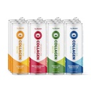 Cirkel Sparkling Collageen Water Variëteit 12-Pack. Verfrissend Infused sprankelend water Drink met Collageen Peptides. 20g Collageen Peptide Proteïne, Lage Suiker, Keto Vriendelijk