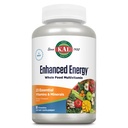 KAL Enhanced Energy Supplements, Whole Food Kauwbare Multivitamine met ijzer, 3 Dagelijks, 23 Essentiële Vitaminen en Mineralen, Super Foods, Enzymen, Mango Ananas smaak, 60-dagen garantie, 20 Serv, 60ct