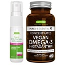 Vegan Omega-3 Algenolie + Super B12-Complex 5000mcg Vegan Bundle, Hoge Concentratie DHA & EPA + Hoge sterkte B12 Cherry Flavor Sublingual Spray, door Igennus