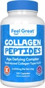 Gehydrolyseerde Collageen Peptides Powder Capsules (Type I & III) by Feel Great Vitamin Co.