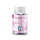 Hyland's Kids Biologische Vlierbes Plus Gummies, Biologische Zwarte Vlierbes met ZINC en Vitamine C, Immune Ondersteuning voor Kinderen, 48 Veganistische Gummies