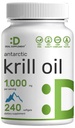 Deal › Antarctica Krill Oil, 1000mg Per Serving, 240 Softgels 