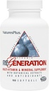NaturesPlus Regeneration - 90 Softgels, Pack of 2 - Multi-Vitamine & Mineral Supplement with Botanical Extracts & Antioxidants - Glutenvrij - 60 Totaal porties