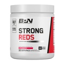 BARE PERFORMANCE NUTRITION, BPN Strong Reds Superfood Powder, Digestieve Enzymen, Antioxidanten, Verbeterde Natuurlijke Energie, 30 porties, Aardbei