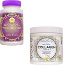 Grow Young Fitness Probiotica en Vanilla Collageen - Ondersteunt de spijsvertering en bevordert huid en botten - (1) 30-pack Probiotica + 12.4oz Vanilla Collageen Poeder
