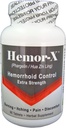 Hemor-X - A Natural Hemorrhoid Treatment, Extra Strength Supplement for Itching, Swelling, Burning Discomfort Relief. 90 Tablets. for Men and Women.