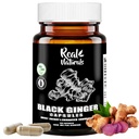 Zwarte gember voor mannen Capsule 500 mg (100 capsules) Vegan kaempferia parviflora Zwarte gemberextract Capsules voor totale duurzaamheid en prestaties