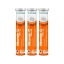 nutrazul Vitamin C 1000mg Effervescent Tablets, VIT C Supplement to Help Maintain Immune Function, Gluten-Free, Lactose-Free, Sugar-Free, Preservative-Free, Orange Flavor, 20 Count, Pack of 3