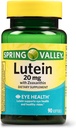 Spring Valley Lutein met Zeaxanthine Dieetsupplement, 20 mg, 90 Tellen