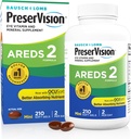PreserVision AREDS 2 Eye Vitamin & Mineral Supplement, Bevat Luteïne, Vitamine C, Zeaxanthine, Zink & Vitamine E, 210 Softgels (Verpakking mei Vary)
