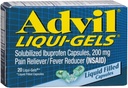 Advil 200 mg Liqui-Gels 20 ea (verpakking van 12)