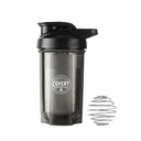 Unicorn Co X Covert Athletics 2024 Shaker for Protein, Pre Workout, 16oz (Zwart)