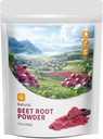 Rode bietenpoeder 100% puur met 18 oz - Freeze Gedroogd Ondersteunt leverfunctie & Body Energy, Keep Youth, Non-GMO, Vegan.