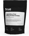 True Nutrition - rBGH/Soy Free Wei Protein Isolaat [Milk] - 100% Grass Fed Wei Proteïne Poeder met essentiële aminozuren - Geen toegevoegde hormonen of antibiotica (Unflavored/unsweeted, 1 lb)