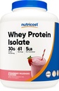 Nutricost Wei Proteine Isolaat (Strawberry Milkshake) 5LBS