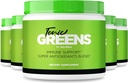 (5 Pack) Tonic Greens, All-Natural Supplement in een pot voor Immune Support, TonicGreens, Delicious Way to Detox The Body, Tonic Green Powder for Health and Wellness Reviews (150 Servings)