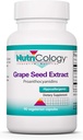 Nutricologie Grape Pips - Grape Seed Extract, Proanthocyanidines, Polyfenolen, Kruidensupplement, Biologische, 300mg Capsules - 90 Tellen