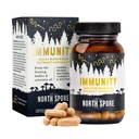 North Spore Immunity Mushroom Extract Supplement Capsules 