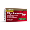 GoodSense Migraine Formula Caplets - Acetaminophen, Aspirine (NSAID) & Cafeïne - Migraine Pain Relief, 24 Tel.