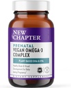 Nieuw hoofdstuk Vegan Prenatale DHA, EPA en DPA-supplement - Prenatale Vegan Omega-3 Complex voor gezonde hersenen en oogontwikkeling tijdens de zwangerschap - 30 Softgels